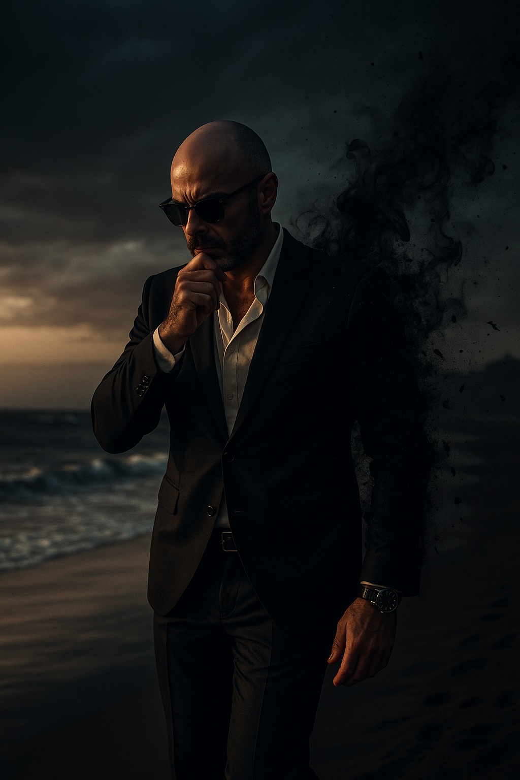 Prompts Insanos: Dark Beach