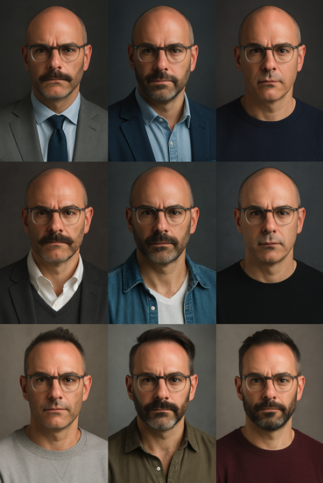 Prompts Insanos: Multi Faces