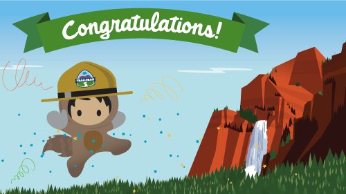 Conquista Desbloqueada: Agora sou Ranger no Trailhead!
